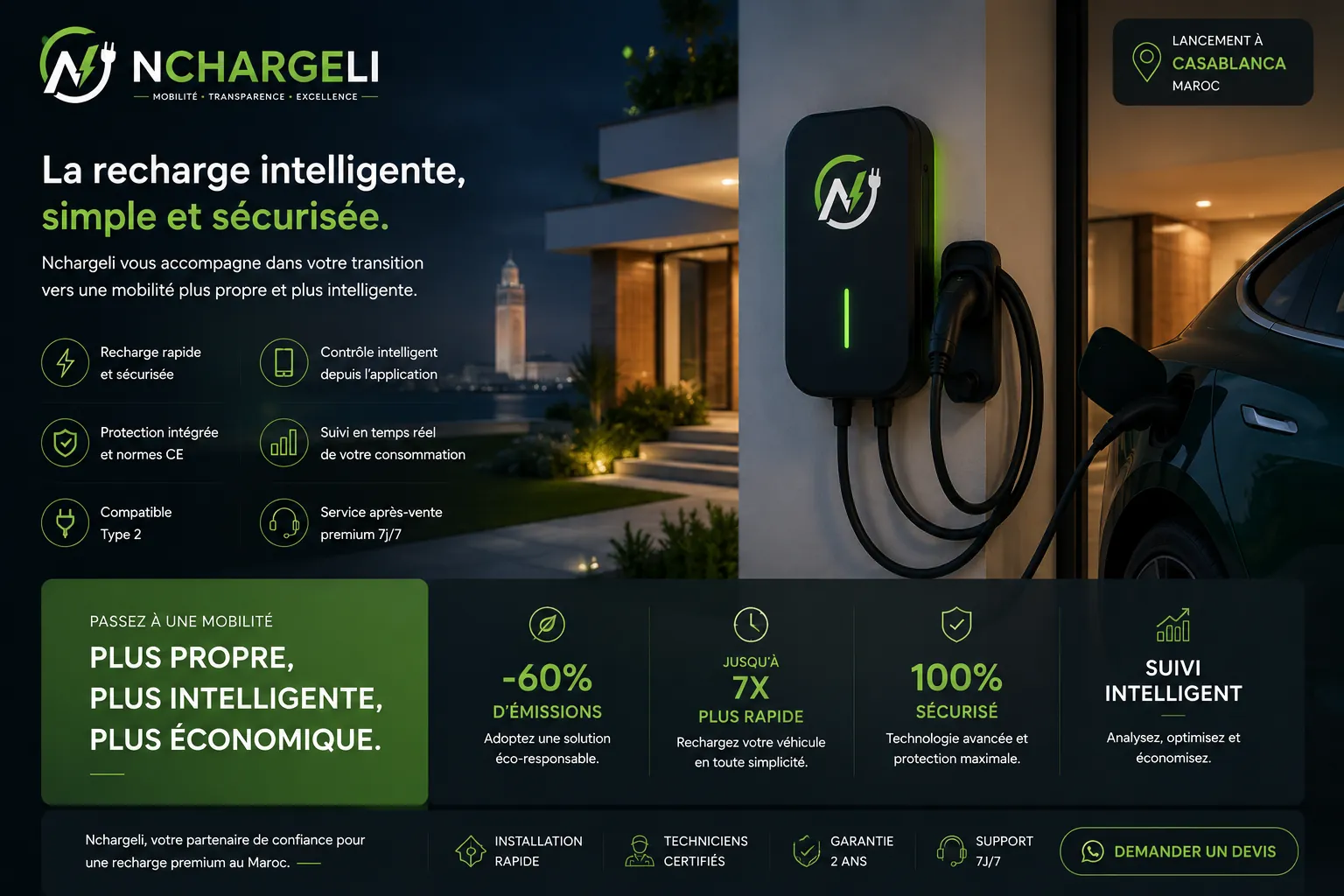 NCHARGELI — Résidence moderne